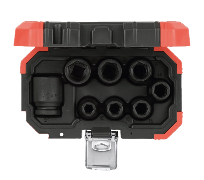 Jogo Soquete Sextavado enc 1/2" (10 a 24) impacto GEDORE